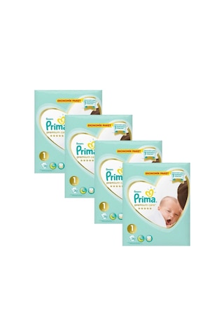 Prima Bebek Bezi Premium Care 1 Numara Yenidoğan 4 x 70 280 Adet 4'lü