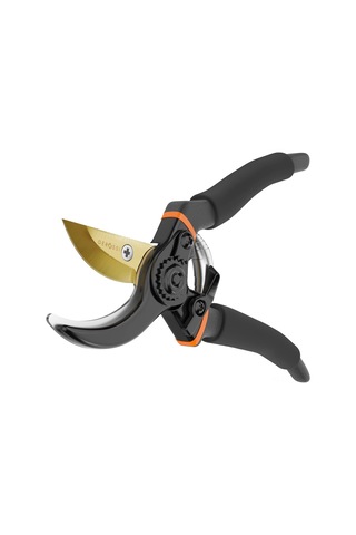 Yaozixa Profesyonel Titan Kaplama Bahçe Budama Makası - Anti Kayma Tutuş, 8 İnç Ağır Görevli Çim Ve Bahçe Kesici