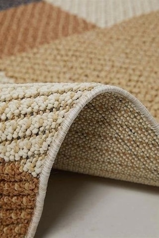 Dekorenti Halı Bukle 1406 Sarı Çok Renkli