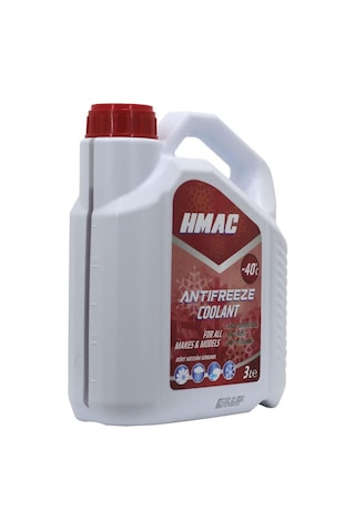 H-Mac Kırmızı Antifriz -40 Derece 3 Lt