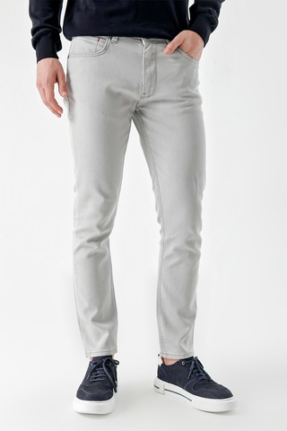 Erkek Gri Mevsimlik Pamuk 5 Cep Slim Fit Jean Pantolon 25ms003008100 Gri Gri