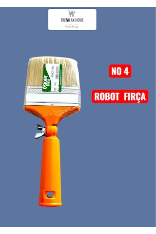 3lü Profesyonel Boyacı Seti Büyük Boy Tava Ve Rulo Robot Fırça Duvar Tavan Vb. Boyama Alanı