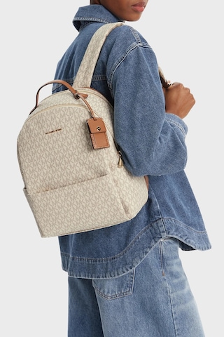 Michael Kors Logolu Ayarlanabilir Omuz Askılı Sırt Çantası 30t5g3xb2b149 Kadın Sırt Çantası 30t5g3xb2b 149 Ekru