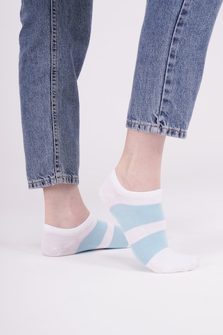 3 Çift Kadın Patik Çorap Çok Renkli