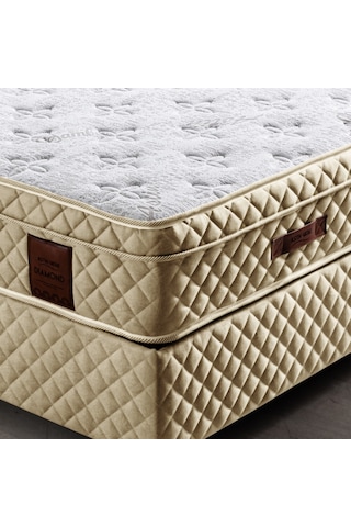 Setaymobilya Ortopedik Yatak, Diamond Bej Ortopedik Yaylı Yatak