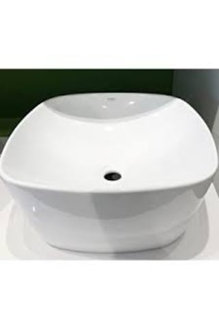 Serel 3050DXS110H Tezgah Üstü Lavabo 46 x 46 CM Serel 3050DXS110H Tezgah Üstü Lavabo 46 x 46 CM