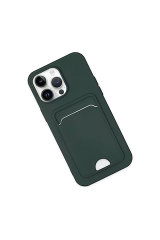 Newface Apple iPhone Uyumlu 14 Pro Kılıf Kelvin Kartvizitli Silikon