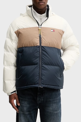 Tommy Jeans Erkek Mont Dm0dm22117 Ybl Beyaz Beyaz
