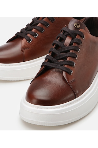 Hotiç Erkek Deri Kahverengi Hafif Tabanlı Spor Ayakkabı 02ayh303220a420 Kahverengi