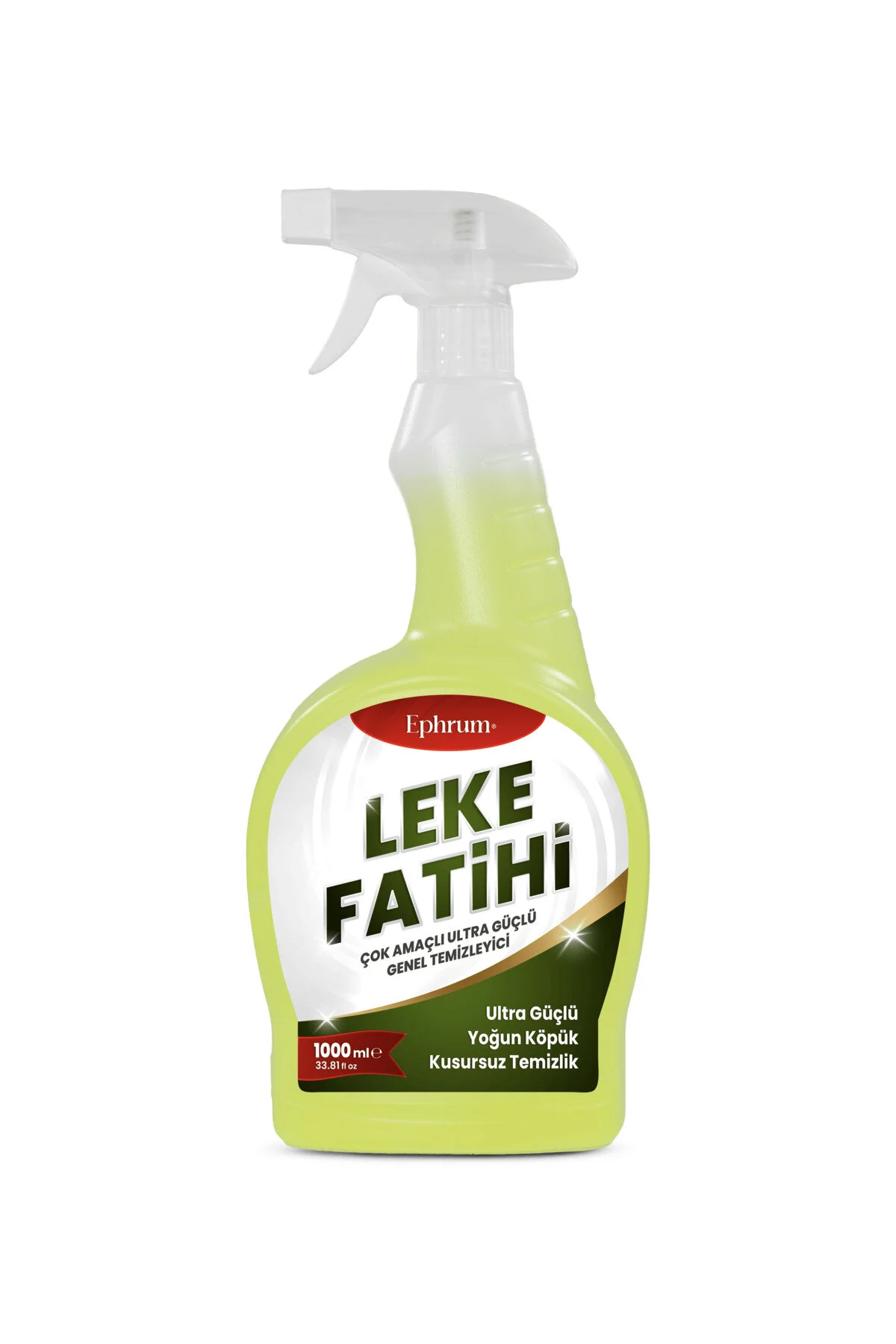 Leke Fatihi Çok Amaçlı Ultra Güçlü Genel Temizleyici Leke Çıkarıcı 1 Litre - Yağ, Kir, Mürekkep, Kireç