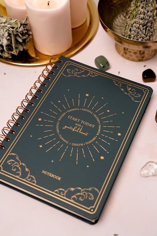 Bullet Journal Edition A5 15x21 Cm Spiralli Noktalı Tarihsiz Not Defteri Güneş Bulut