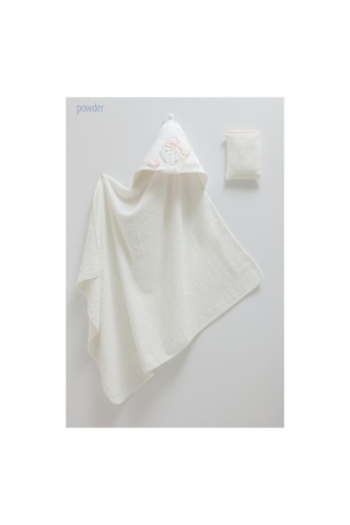 Caramell %100 Pamuk Bebek Havlusu 77x90 Pudra Crml.bsu2488.pdra 1 Yaş