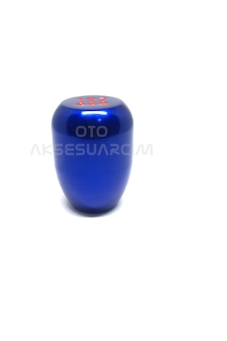 Metal Manuel Vites Topuzu Mavi Mavi