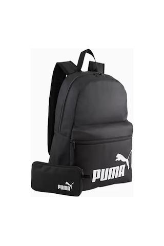 Puma 07994601 Phase Set Kalemlikli Unisex Sırt Çantası Siyah