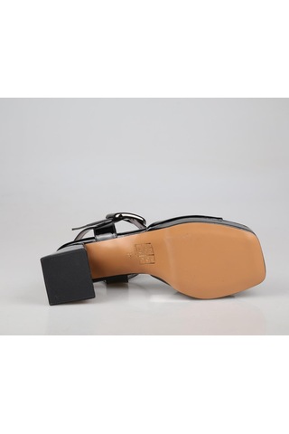 Miss Park Moda K97/1 Siyah Kadın Topuklu Ayakkabı Siyah