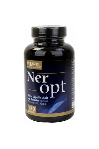 Vitapol Ner Opt Alfa Lipoik Asit Taurin Complex 2X120 Kapsül