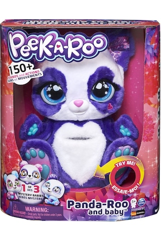 6060420 İnteraktif Peluş Panda Peek-A-Roo