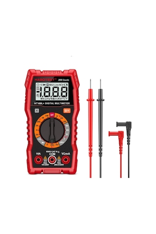 Butuglobal Ht108l 600v 10a Lcd Dijital Multimetre Dc Gerilim Diyot Frekans Multitester Akım Test Cihazı
