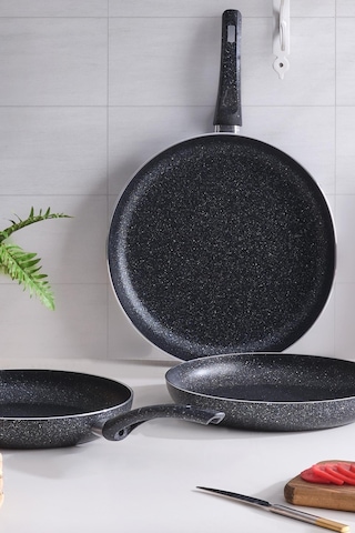 Comfort Granit Tava 30 Cm Tek Kulplu Tava