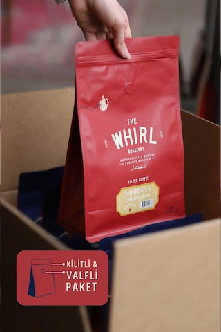 The Whirl Filtre Tanned 423 F Çekilmiş Kahve 1 Kg X 2 Adet Öğütülmüş