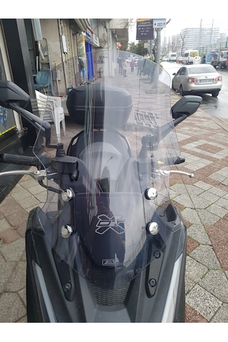 Kymco Dtx 360 Açık Füme Ön Cam 61cm 4mm Zeus