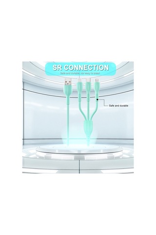 Sandwich Silikon Tip C Kablosu - 2a Hızlı Şarj - 1m Uzunluk - Pembe - Tüm Cihazlar İçin