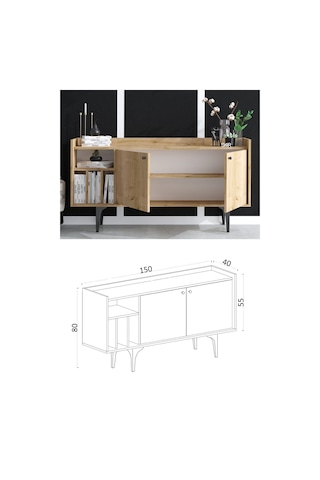 Decormet Canopus Konsol Dec0039 Diğer