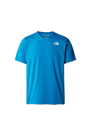 The North Face M Foundation Tracks Graphic Tee Erkek T-shirt-28157-mavi Mavi