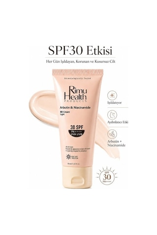 Rimu Health Products Spf 30 Bb Krem Light 30 Ml RIMU.001 Diğer