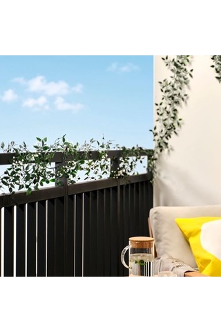 Ikea Smycka Yapay Çelenk, Beyaz, 1.5 M, Bahar Yıldızı / İç-dış Mekan