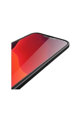 Apple Uyumlu iPhone 13 Mini Uzrm Niss Silikon Kılıf-kırmızı Kirmizi