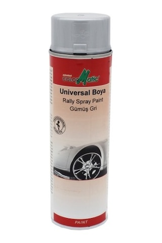 Colormatic Universal Gümüş Gri Jant Boyası Sprey Boya 500 ML