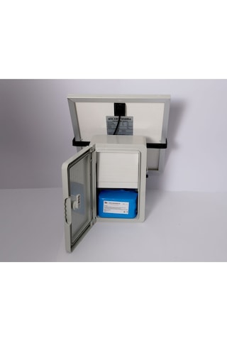 Elektrikli Çit 12a Lifepo4 Set-8 Domuz Ayı Kovucu 25 Watt Panel 1000mt Örgü 200 Ad. Ağaç İzolatör