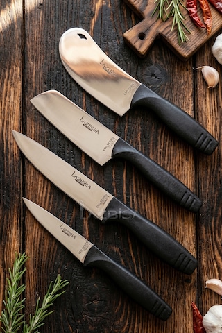 Eco Serisi Mutfak Bıçak Seti Et Sebze Börek 4 Lü Set Mft-4561