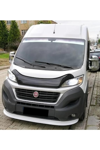 Ford Transit 2003-2013 Beyaz Ön Tampon Lip Eki/Karlık ABS Akrilik Dar