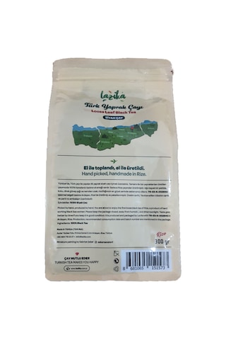 Lazika El Hasadı Türk Yaprak Siyah Çayı 300 G