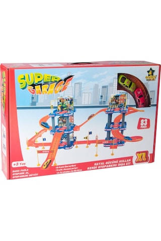 Parking Garage Play Set 6 Katlı Oyuncak Otopark Süper