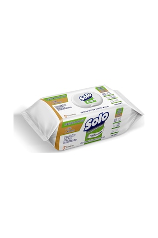 Solo Yüzey Temizlik Havlusu - 100 Yaprak Beyaz Sabun Ferahlığı 6'lı Set
