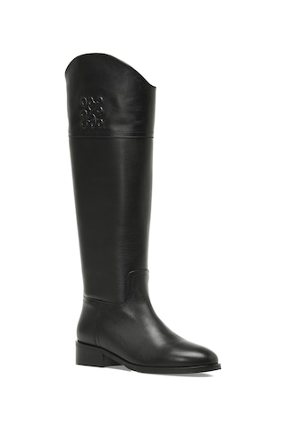 Nine West Vusıa 5pr Siyah Kadın Düz Çizme 000000000102033941 Siyah