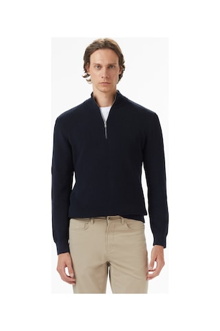 Nautica Erkek Lacivert Classic Fit Kazak Düz S57300t Lacivert