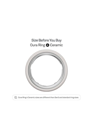 Oura Beyaz Ring 4 Akıllı Sağlık Ve Aktivite Yüzüğü Beden 8 Akıllı Yüzükler