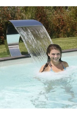 DEV PASLANMAZ 500x600 mm Kobra Model Havuz Şelale AISI 316 KALİTE