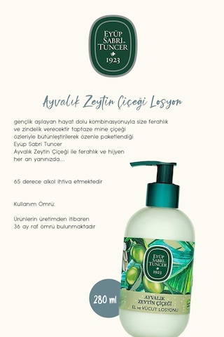 Mandalina 50'li - Okyanus ve Kiraz Çiçeği 150'li - Zeytin Çiçeği 280 Ml Losyon Ve Rosie Tekli