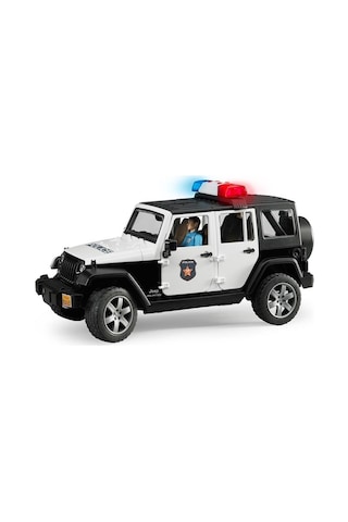 Bruder Jeep Wrangler U.r. Polis Aracı ve Memur 02526