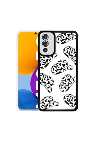 Zore Samsung Galaxy Uyumlu M52 Kılıf Omsy M-fit Desenli Kapak - Hat No5