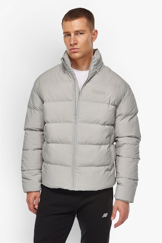 New Balance Nb Lifestyle Men Jacket Erkek Gri Mont - Mnj3430