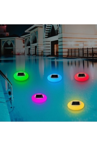 Ebitda Güneş Enerjili Bahçe Lambası - Rgb Dekoratif Işıklar - Topraklama Fişi - Pe Malzemeli - Uzaktan Kumanda İle Kontrol Edilebilir