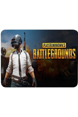 Appa Pubg 1 Desenli Oyuncu Mouse Pad 32x24 Cm Kaymaz Dikişli Siyah