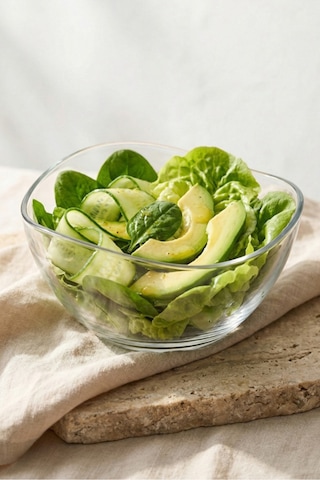 Lav Vira Cam Salata Kasesi 2'li Büyük Boy 950 ml (Hazırlık Kasesi , Sunum Kasesi )