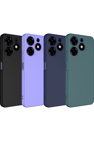 Nourthkiingdom Tecno Spark 10 Pro Kılıf Nrtk Mara Lansman Kapak - Lila Lila
